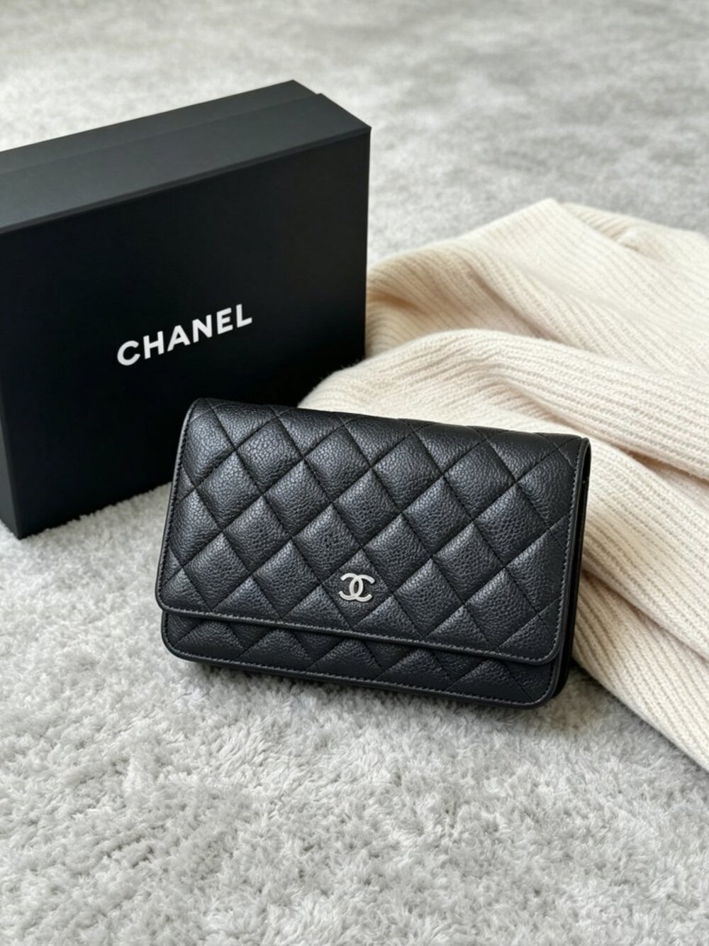 Chanel Wallet on Chain in Quilted